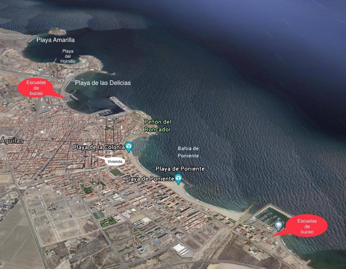 Alojamiento La Colonia Aguilas Luaran gambar
